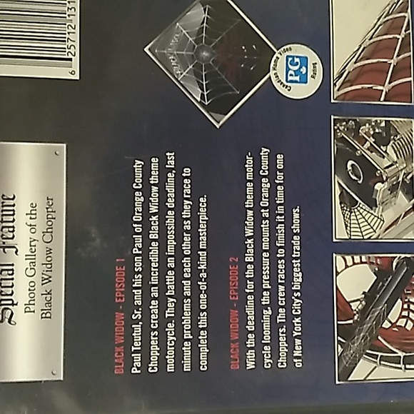 American Choppers -The Series- "BLACK WIDOW" DVD - Picture 2 of 3